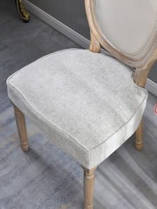 All Year Round Universal Dining Chair Cover Cover Pad Customization Classy American Backrest Accessible Luxury Seat Cover Non-Slip Dining Chair Cushion Meike