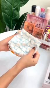 Magnet Sealing Wallet Dompet Mini Travel Bag Beg Size Kecil Waterproof Cosmetic Bag Key Lipstick Sanitary Napkin Mini