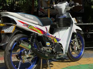 knlpot fizr fiz forceone 3v3 full sirip by cminxracingMuffler