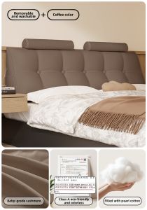 ZTION | Class A Removable Washable Soft Headboard Backrest Cushion