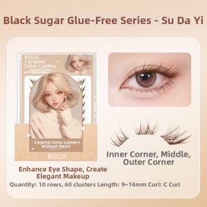 RULIS | Glue-free Natural False Eyelashes 2026 Fox Style