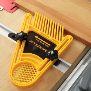 ชุดแผ่นรองทำงานไม้แบบมีรูร้อยรังผึ้ง 2 ชิ้น สำหรับรูที่เป็นรูตัวทีและรูมุมตัดบนโต๊ะเลื่อยสายพาน รั้วเลื่อยสายพาน และโต๊ะเลื่อยเราเตอร์