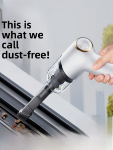 「China Plug」HELLOLEIBOO | Wireless Handheld Vacuum Cleaner High Suction Power Gap Cleaning Home开荒 Window Desktop Dust-Free Environment