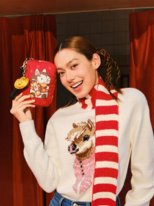 LeSportsac | Lucky Wealth Attraction Red Clutch Wallet