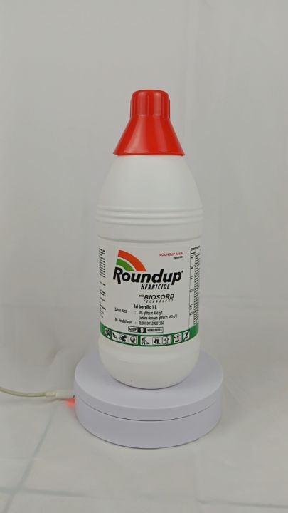 ROUNDUP 1 LITER ORI 100% OBAT RUMPUT | PEMBASMI RUMPUT | PEMBUNUH ...