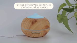MÁY XÔNG TINH DẦU BÍ NGÔ CAO CẤP 550ml AROMA DIFFUSER chính hãng - Chế độ máy khuếch tán tinh dầu mạnh - Phun sương tạo ẩm không khí
