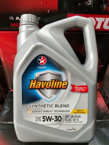 Dầu Nhớt Caltex Havoline Xe Ô tô 5w30 4L