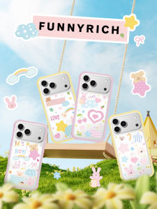 FUNNY RICH | New Liquid Silicone Phone Case Magnet Anti-drop Stand