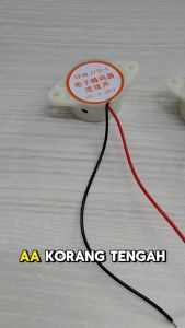 SFM-27 Active buzzer High-decibel 3-24V 12V 95DB Electronic Buzzer Beep Alarm Reverse Siren Beeper Horn