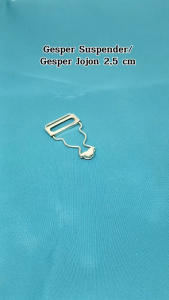 Gesper Jojon Atau Gesper Suspender 25 cm Warna Nikel Silver Harga Per 2 Biji