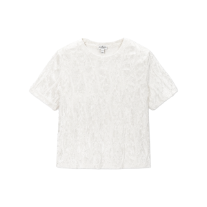 Juicy Couture | New Lace & Velvet Splice White Womens T-Shirt