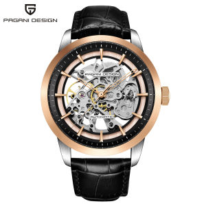 Pagani Design | 2026 new Pagani design mens watches luxury skeleton hollow automatic mens watch top brand leather mechanical mens watch reloj