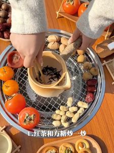 เตาปิ้งย่าง โต๊ะปิ้งย่าง เตาย่าง โต๊ะเตาปิ้งย่าง โต๊ะปิ้งย่างตรงกลาง ปิ้งย่าง ทรงกลม bbq รุ่น WL-060