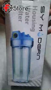 SY Modern Housing Water Filter+CTO Carbon Block Filter Cartridge FREE 1 Pcs PP Sediment Filter [Bundle]
