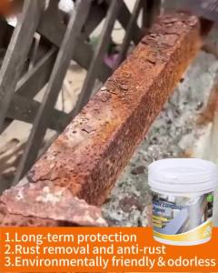 500g Metal paint Anti rust paint for metal Cat Besi Kayu Aqua Metal Rust Cat Besi /Cat Anti Karat Anti Rust Finishing Paint Can Apply Over Rust 防锈漆