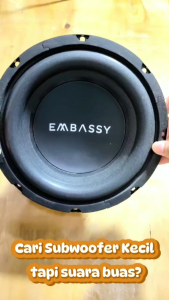 Speaker Subwoofer Embassy ES844 8 Inch ES 844 500W