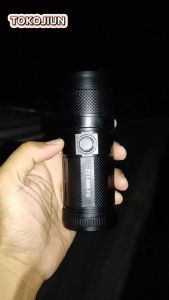 Senter LED Laser COB Zoom In Out Bisa Cas S86