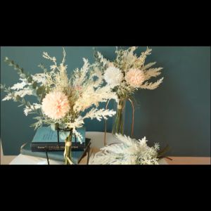 1pc Artificial Wedding Bouquet Mix Eucalyptus Roses Artificial 38Cm Flowers for Home Party Decoration Wedding Bouquet Brilliant