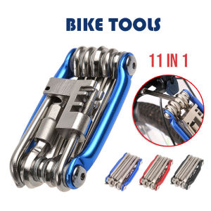 11-in-1 High-Quality Bicycle Tool Set: A Compact MTB Repair Kit