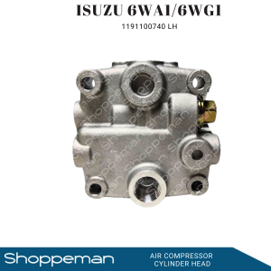 ISUZU 6WG1 6WA1 AIR COMPRESSOR CYLINDER HEAD LH 1191100740