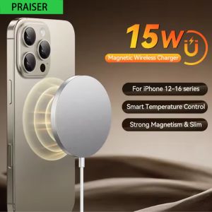 2026 New Trending Round Travel Portable Wireless Mobile Phone Charger Pad for iPhone 17 16 15 14 13 Pro Max Samsung Galaxy Vivo Mobile Phone Wireless Charger Station 15W Wireless Fast Charging Dock