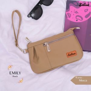 Emily Dompet Hp wanita dompet uang dan makeup By Salisa x Gabia Pouch Wanita Waterproof