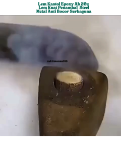 Banana Home Lem Besi 20ml Ab /Penambal Besi Stell Metal Radiator /Lem Anti Bocor Metal Casting Glue