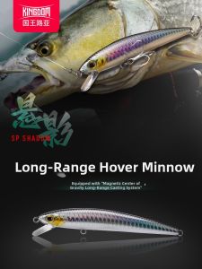 KINGDOM | Suspending Long-Casting Floating-Sinking Hard Bait for Big Fish