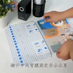 Book Cover พลาสติกใสห่อปกหนังสือ ลายเพชร พร้อมสติ๊กเกอร์ป้ายชื่อ สติกเกอร์เคลือบปกหนังสือ พลาสติกห่อปกสูญญากาศ มีกาวในตัว กันน้ำ กันปกยับ