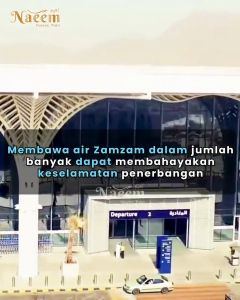 Air zamzam 500 ml dan 1 lt 100%asli tidak di campur Harga Promo