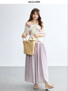 JULULOOK | Bộ Quần Áo In Hình Áo Dễ Thương Dây Kéo Size Lớn