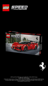 [BrickMonster] LEGO 77254 Speed Champions Ferrari SF90 XX Stradale Sports Car