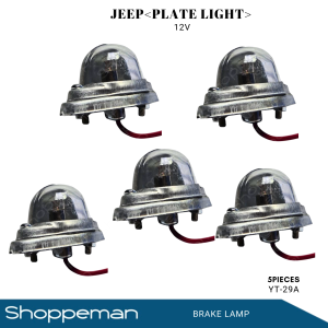 UNIVERSAL CAR TRUCK BRAKE LAMP PLATE LIGHT JEEP 12VOLTS YT-29A