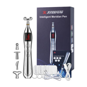 Salorie Electronic Acupuncture Pen Intelligent Probe Point Pen Meridian Energy Meridian Pen Massage Pen Stabbing EMS Physiotherapy