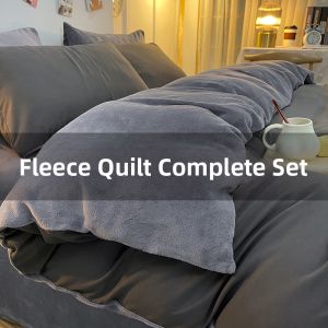 Fleece Warm Bedding Set 7-Pieces