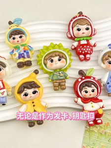 Keychain Cartoon Anime Crayon Shinchan fruity boy Pendant resin cute cartoon ganci tas 3d karakter
