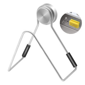 Storage Rack Magnetic Drain Rack Sponge Holder Easy To Install Multi-functional Scrubber Hanger Suitable For Scratch Dishcloth