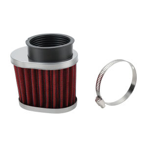 Universal 45 48 50 52 54 60mm Motorcycle High Flow Air Filter Washable For ATV Dirt Bike Scooter Carb Air Intake Filter Parts