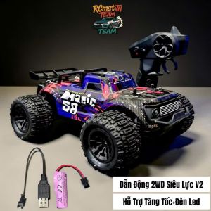 Xe đua địa hình điều khiển từ xa tốc độ cao 35km/h RC 1/20 siêu bền chống va đập lội nước tốt cân mọi địa hình