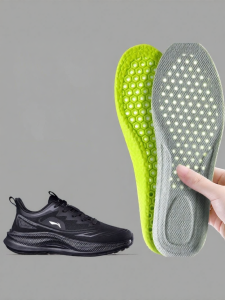 LINGMIAO | Shock Absorption High Elasticity Deodorizing Breathable Insoles for Running and Hiking