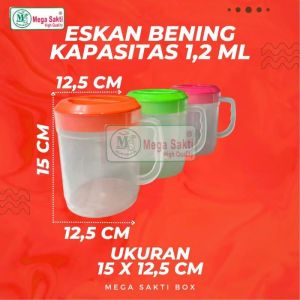 (ISI 1 PCS) TEKO AIR / ESKAN / WATER JUG PLASTIK 12 L