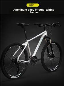 Phoenix Aluminum Alloy Mountain Bike Shimano Variable Speed Male off-Road Youth Student Bicycle Female Adult Oil Disc