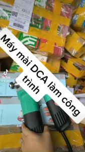 Máy Mài Góc DCA 08-100 Công Suất 800W Công Tắc Đuôi Chính Hãng DCA