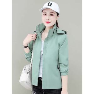 Áo Gió Nữ Lót Lưới Cổ Dựng Với Thiết Kể Hiện Đại Chống Gió Chống Nước Hiệu Quả - LCXG24