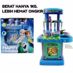 Mainan Edukasi Anak Perempuan Masak Masakan Kompor Komporan&Dapur Mini Kitchen /Mainan Terbaru Kompor Masak Masakan Set Lengkap / Mainan Dapur Anak Prempuan / Mainan Kompor Masak Anak / Mainan Anak Prempuan happy cooking