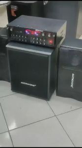Subwoofer Aktif 12 Inch Audio One K-112 Garansi 1 Tahun Karoke Rumahan Indoor - Digital Musik Store
