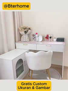 [40*80CM]Taplak MejaTaplak Meja Makeup Cocok untuk meja rias meja kerja atau meja dekorasi