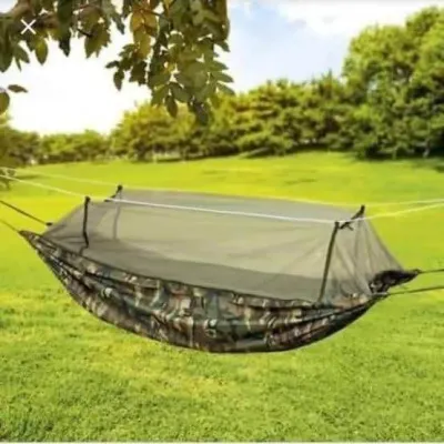 Hammock duyan with mosquito net (waterproof)