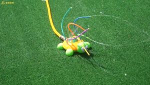 Outdoor Water Spray Sprinkler for Kids and Toddlers Summer Outside Toys Backyard Games with 8 Wiggle Tubes Attaches to Garden Hose Splashing Fun Toys for 3 4 5 6 7 8 Year Old Boys Girls Gift