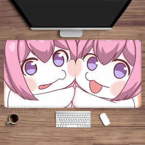 Potdemiel | nikke Doro Kawaii Anime Mouse Pad Large Computer Mousepad Office 400x900mm Pc Game Non-slip Rubber Keyboard HD Printing Desk mat